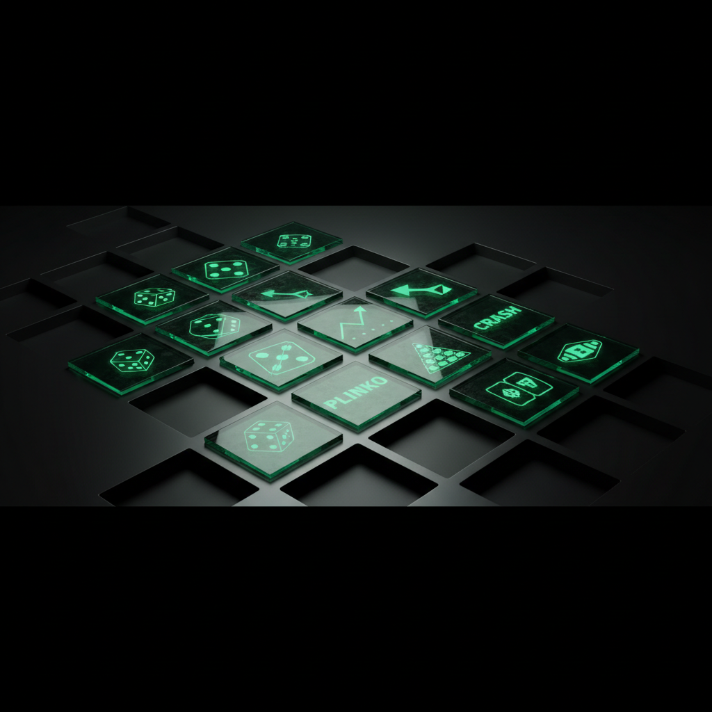 Most popular crypto casino games on Gamdom